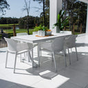 Nero Malibu - 7pce (180x100) - Outdoor Dining Set