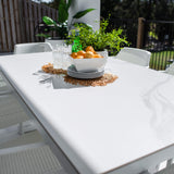 Nero Malibu - 7pce (180x100) - Outdoor Dining Set