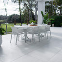 Nero Malibu - 9pce (215x100) - Outdoor Dining Set