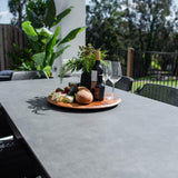 Nero Malibu - 9pce (215x100) - Outdoor Dining Set