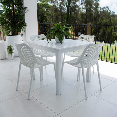 Roma Aria - 5pce (90x90) - Outdoor Dining Set