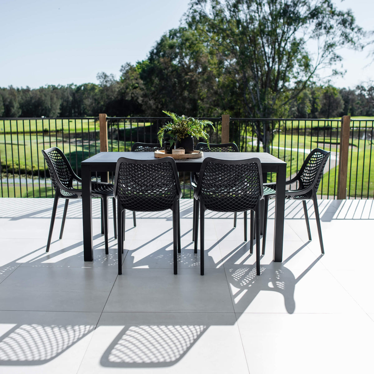 Roma Aria - 7pce (150x80) - Outdoor Dining Set