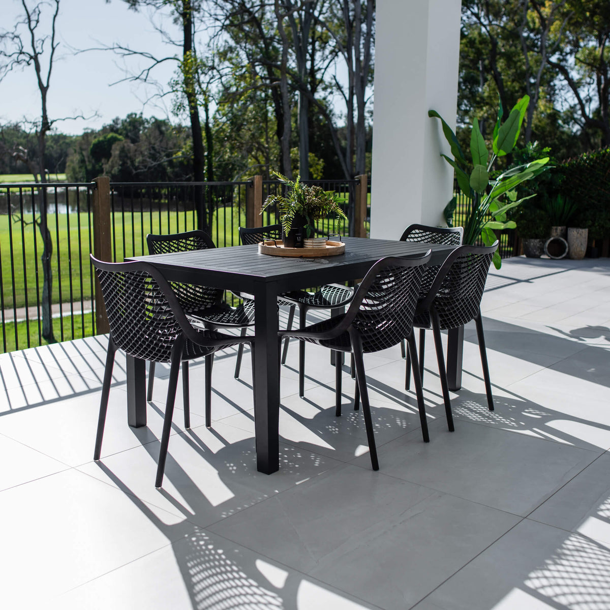 Roma Aria - 7pce (150x80) - Outdoor Dining Set