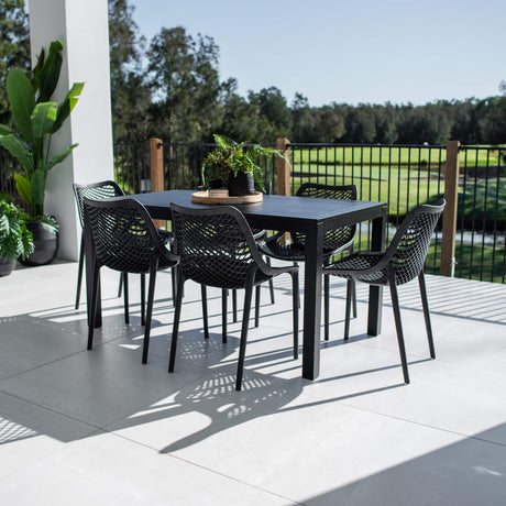 Roma Aria - 7pce (150x80) - Outdoor Dining Set