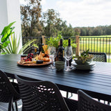 Roma Bergen - 11pce (280x100) - Outdoor Dining Set