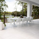 Roma Bergen - 11pce (280x100) - Outdoor Dining Set