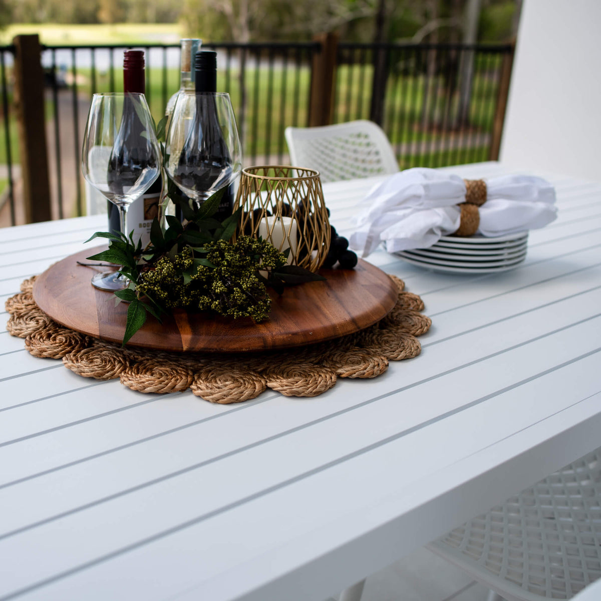 Roma Bergen - 11pce (280x100) - Outdoor Dining Set