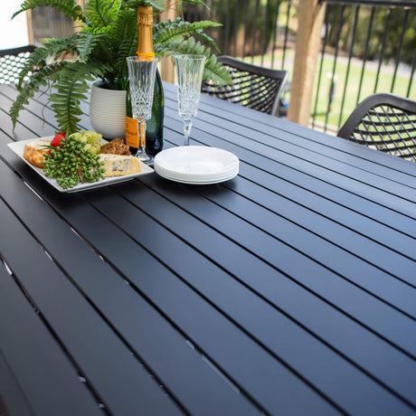 Roma Bergen - 7pce (180x100) - Outdoor Dining Set