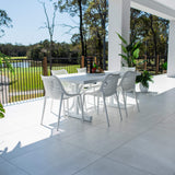 Roma Bergen - 7pce (180x100) - Outdoor Dining Set