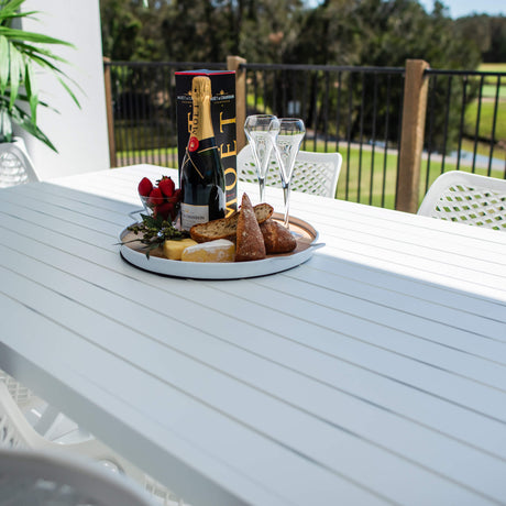 Roma Bergen - 7pce (180x100) - Outdoor Dining Set