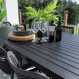 Roma Bergen - 9pce (220x100) - Outdoor Dining Set