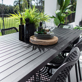 Roma Bergen - 9pce (220x100) - Outdoor Dining Set