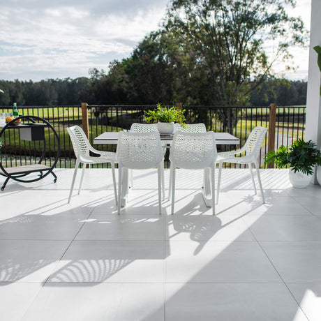 Roma Chester Moon - 7pce (150x80) - Outdoor Dining Set