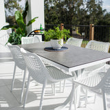 Roma Chester Moon - 7pce (150x80) - Outdoor Dining Set