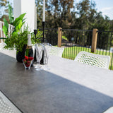 Roma Chester Moon - 7pce (180x100) - Outdoor Dining Set