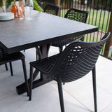 Roma Chester Moon - 9pce (215x100) - Outdoor Dining Set