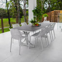 Roma Chester Moon - 9pce (215x100) - Outdoor Dining Set