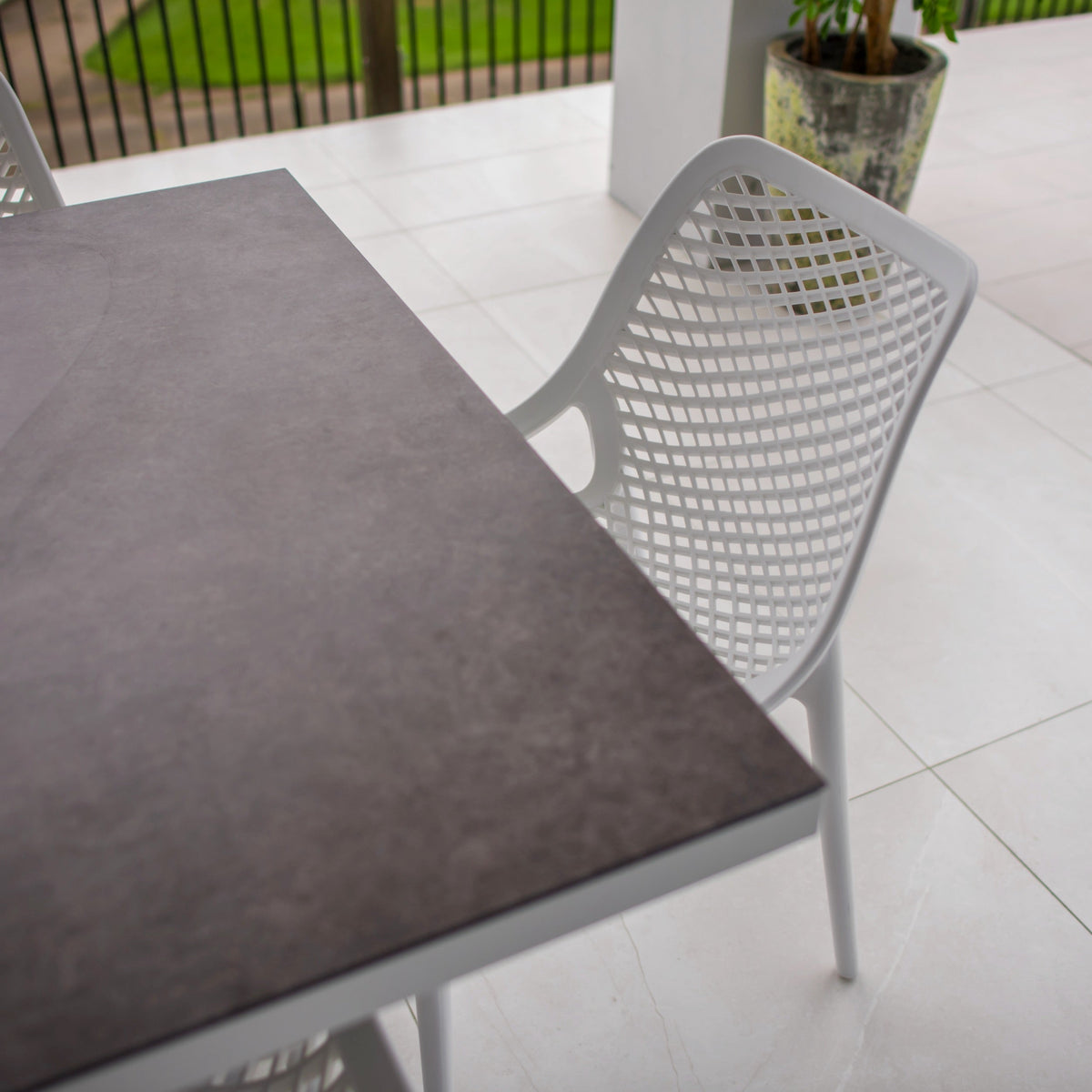 Roma Chester Moon - 9pce (215x100) - Outdoor Dining Set