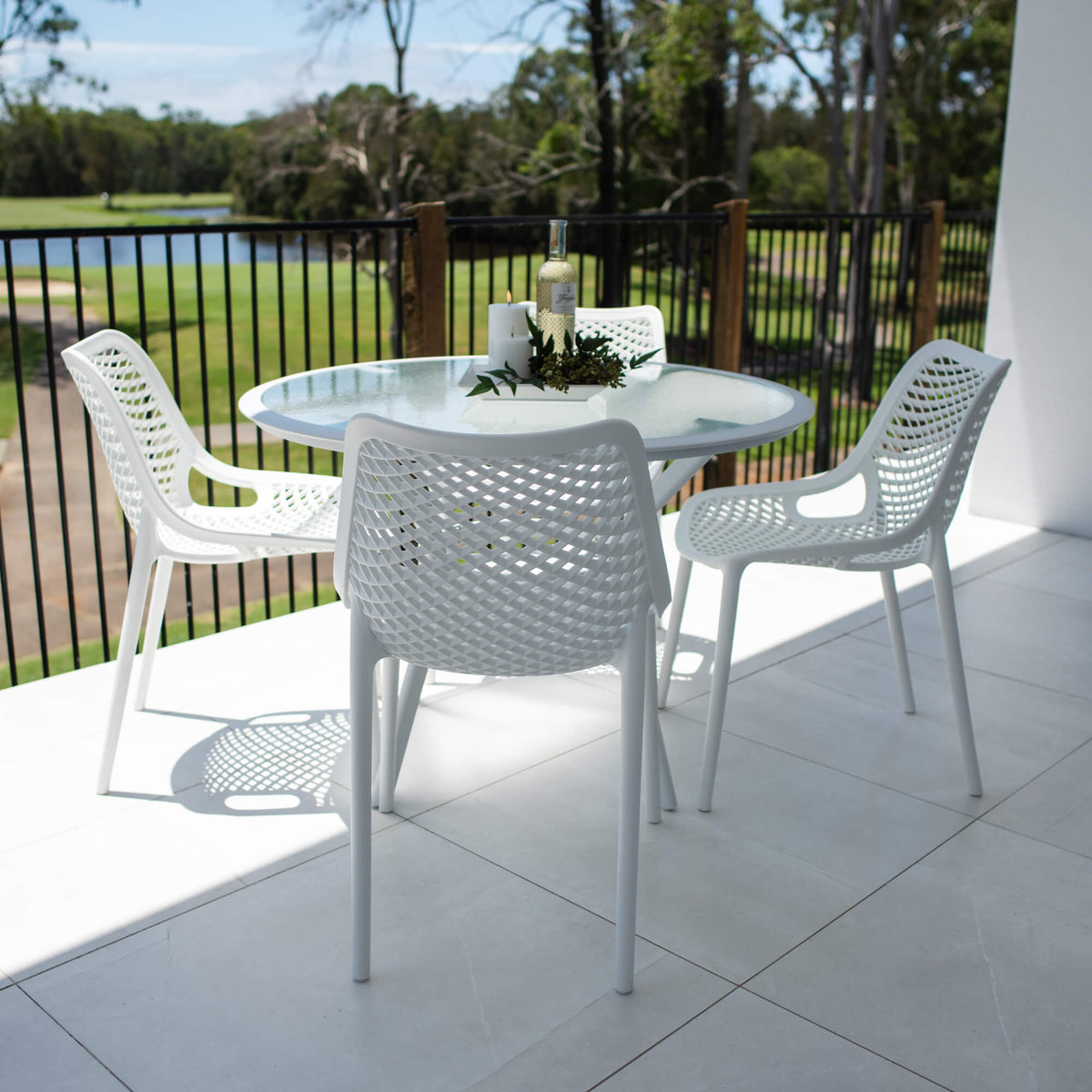 Roma Coventry - 5pce (105x105) - Outdoor Dining Set