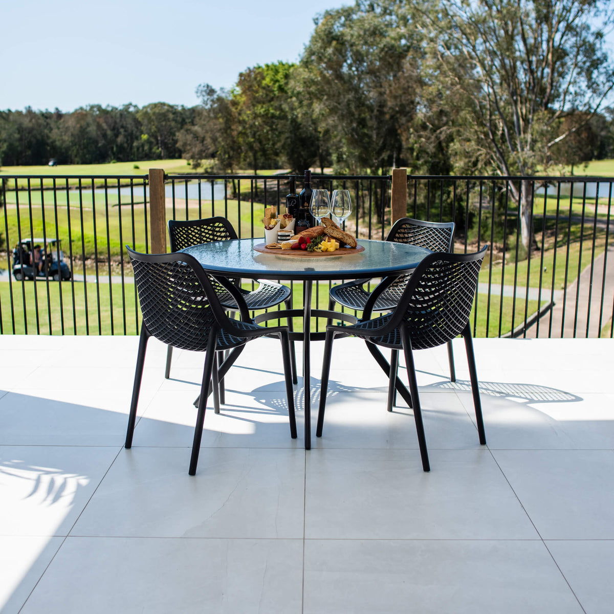 Roma Coventry - 5pce (120x120) - Outdoor Dining Set