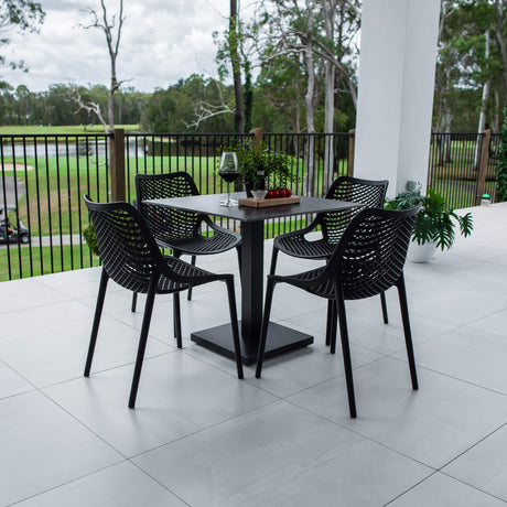 Roma Lennox - 5pce (80x80) - Outdoor Dining Set