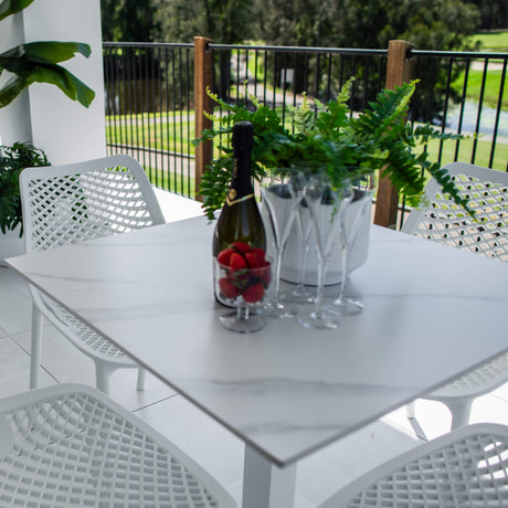 Roma Lennox - 5pce (80x80) - Outdoor Dining Set