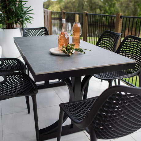 Roma Malibu - 7pce (150x80) - Outdoor Dining Set