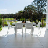 Roma Malibu - 7pce (150x80) - Outdoor Dining Set