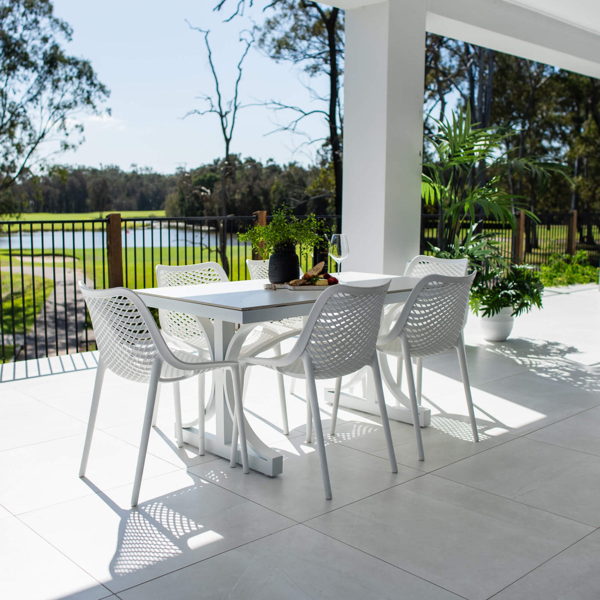 Roma Malibu - 7pce (150x80) - Outdoor Dining Set