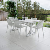 Roma Malibu - 7pce (180x100) - Outdoor Dining Set
