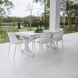 Roma Malibu - 7pce (180x100) - Outdoor Dining Set