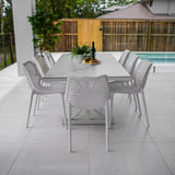 Roma Malibu - 9pce (215x100) - Outdoor Dining Set