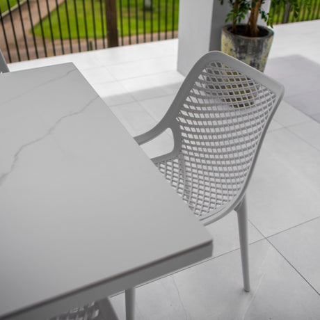 Roma Malibu - 9pce (215x100) - Outdoor Dining Set