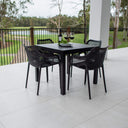 Roma XL Aria - 5pce (90x90) - Outdoor Dining Set