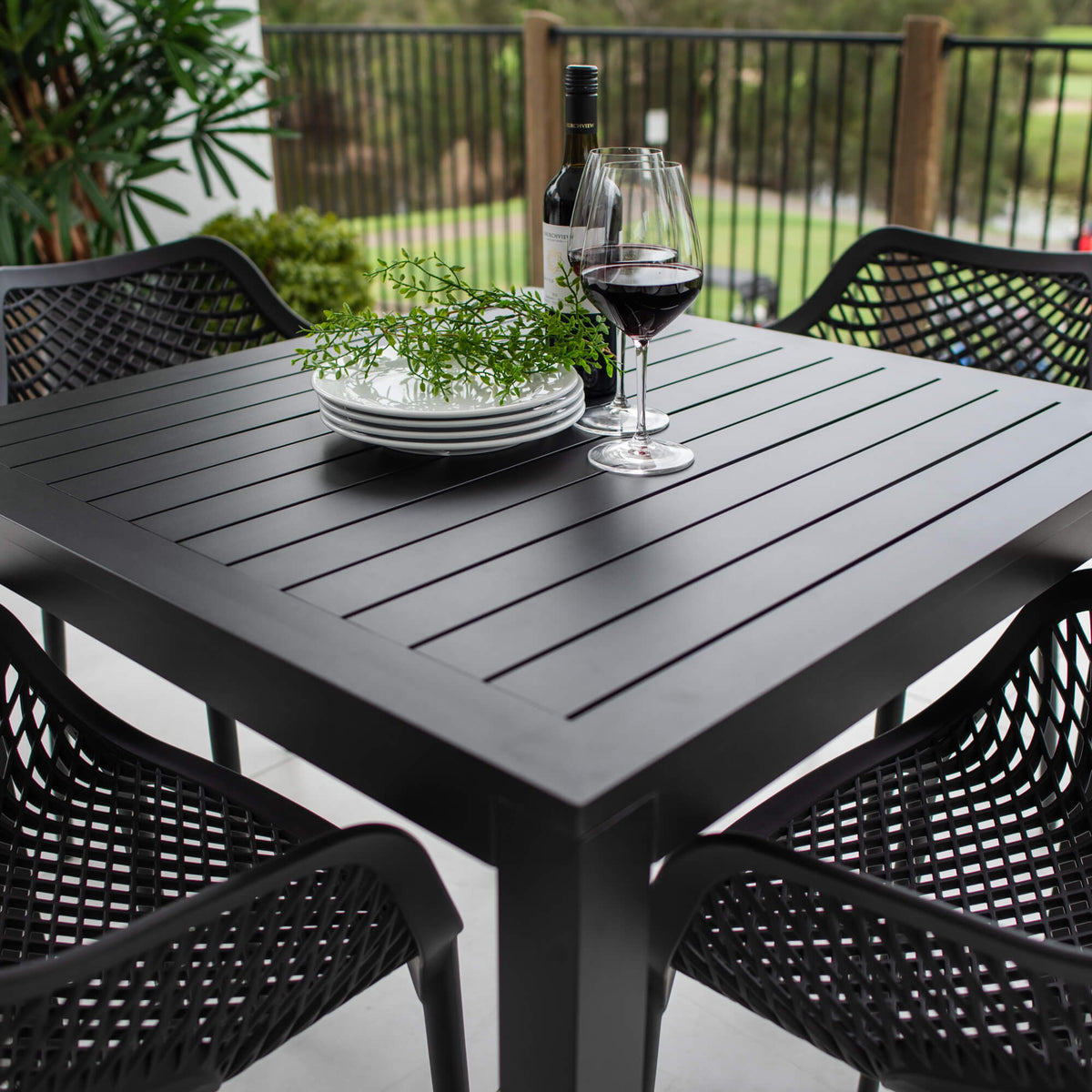 Roma XL Aria - 5pce (90x90) - Outdoor Dining Set