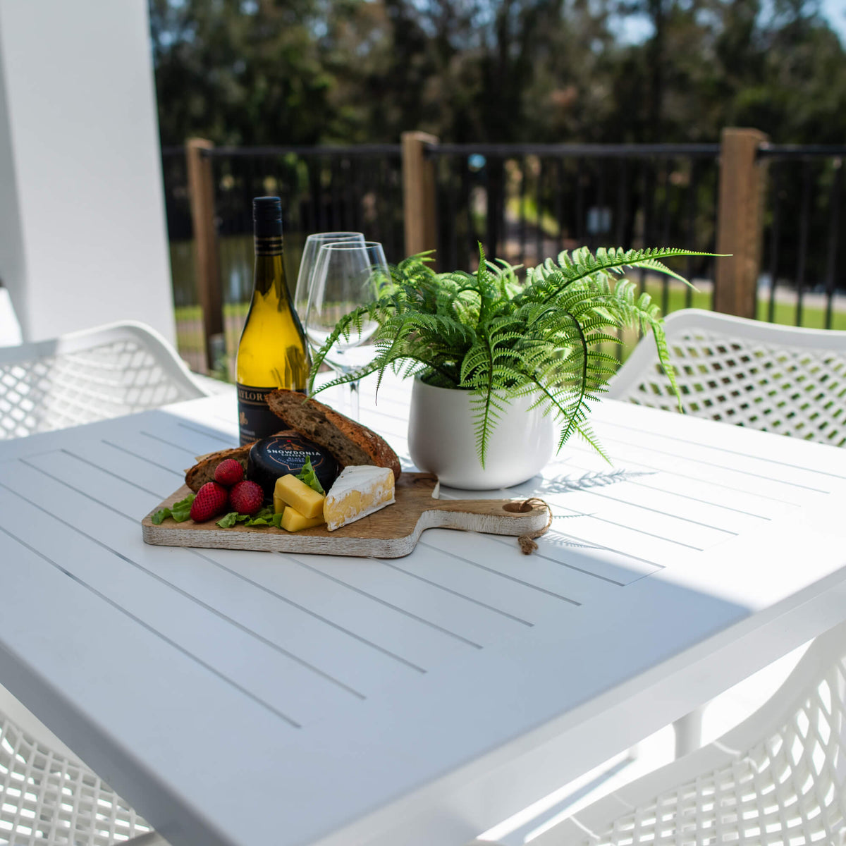 Roma XL Aria - 5pce (90x90) - Outdoor Dining Set