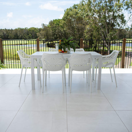 Roma XL Aria - 7pce (150x80) - Outdoor Dining Set