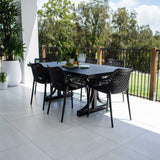 Roma XL Bergen - 7pce (180x100) - Outdoor Dining Set