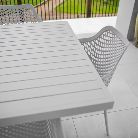 Roma XL Bergen - 9pce (220x100) - Outdoor Dining Set