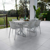 Roma XL Chester Moon - 7pce (150x80) - Outdoor Dining Set