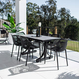 Roma XL Chester Moon - 7pce (150x80) - Outdoor Dining Set