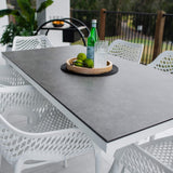 Roma XL Chester Moon - 7pce (150x80) - Outdoor Dining Set