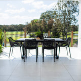 Roma XL Chester Moon - 7pce (180x100) - Outdoor Dining Set