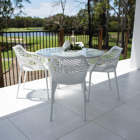 Roma XL Coventry - 5pce (105x105) - Outdoor Dining Set