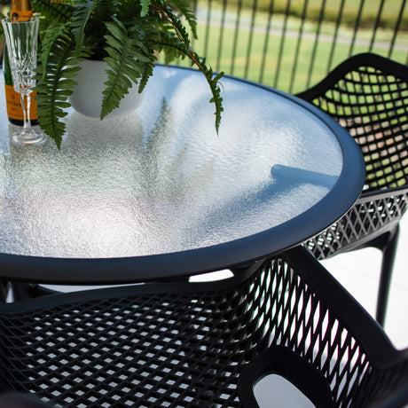 Roma XL Coventry - 5pce (105x105) - Outdoor Dining Set