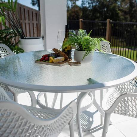 Roma XL Coventry - 5pce (120x120) - Outdoor Dining Set
