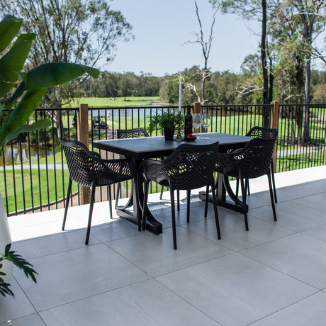 Roma XL Malibu - 7pce (150x80) - Outdoor Dining Set