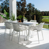 Roma XL Malibu - 7pce (150x80) - Outdoor Dining Set