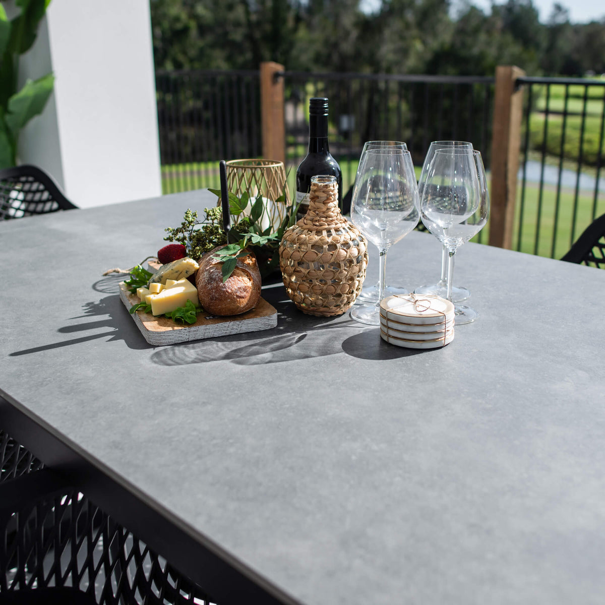 Roma XL Malibu - 7pce (180x100) - Outdoor Dining Set