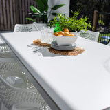 Roma XL Malibu - 7pce (180x100) - Outdoor Dining Set